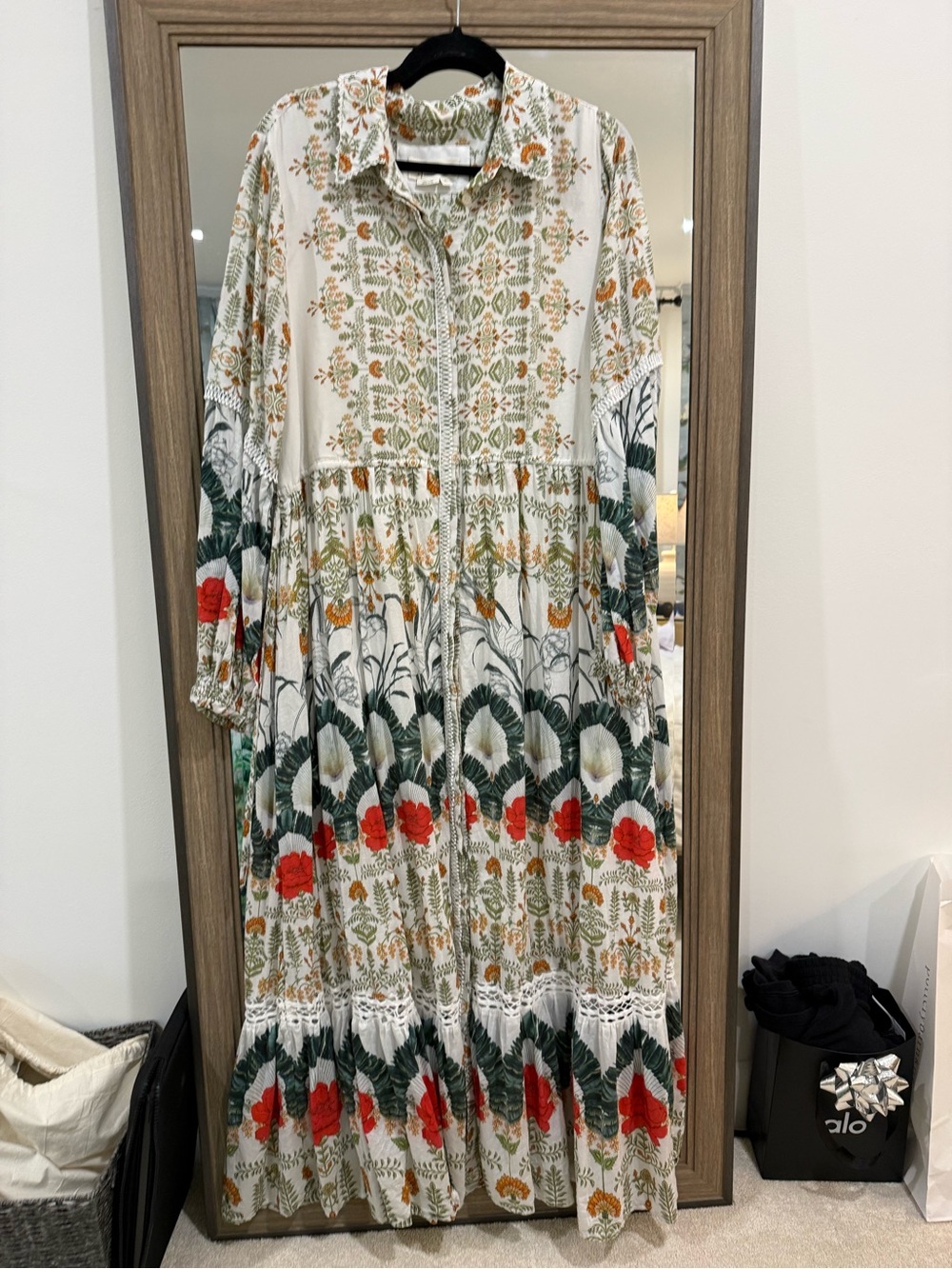 Anthropologie Eleanora Maxi Dress Size XL